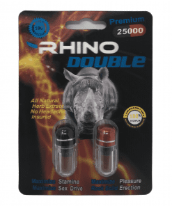 Rhino Double 25000 12 Pill