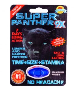 Super Panther 9X 5 Pill Pack