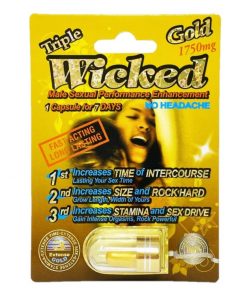 Wicked Gold 1750 5 Pill Pack