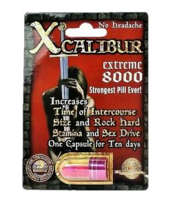 Xcalibur Extreme 8000 5 Pill Pack