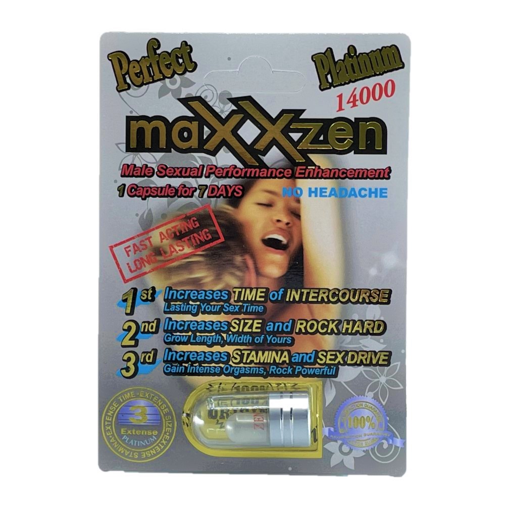 Maxxzen Platinum 14000 5 Pill Pack