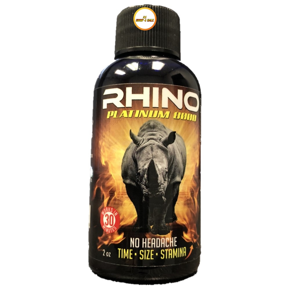 Rhino Platinum 8000 6 Shot Pack