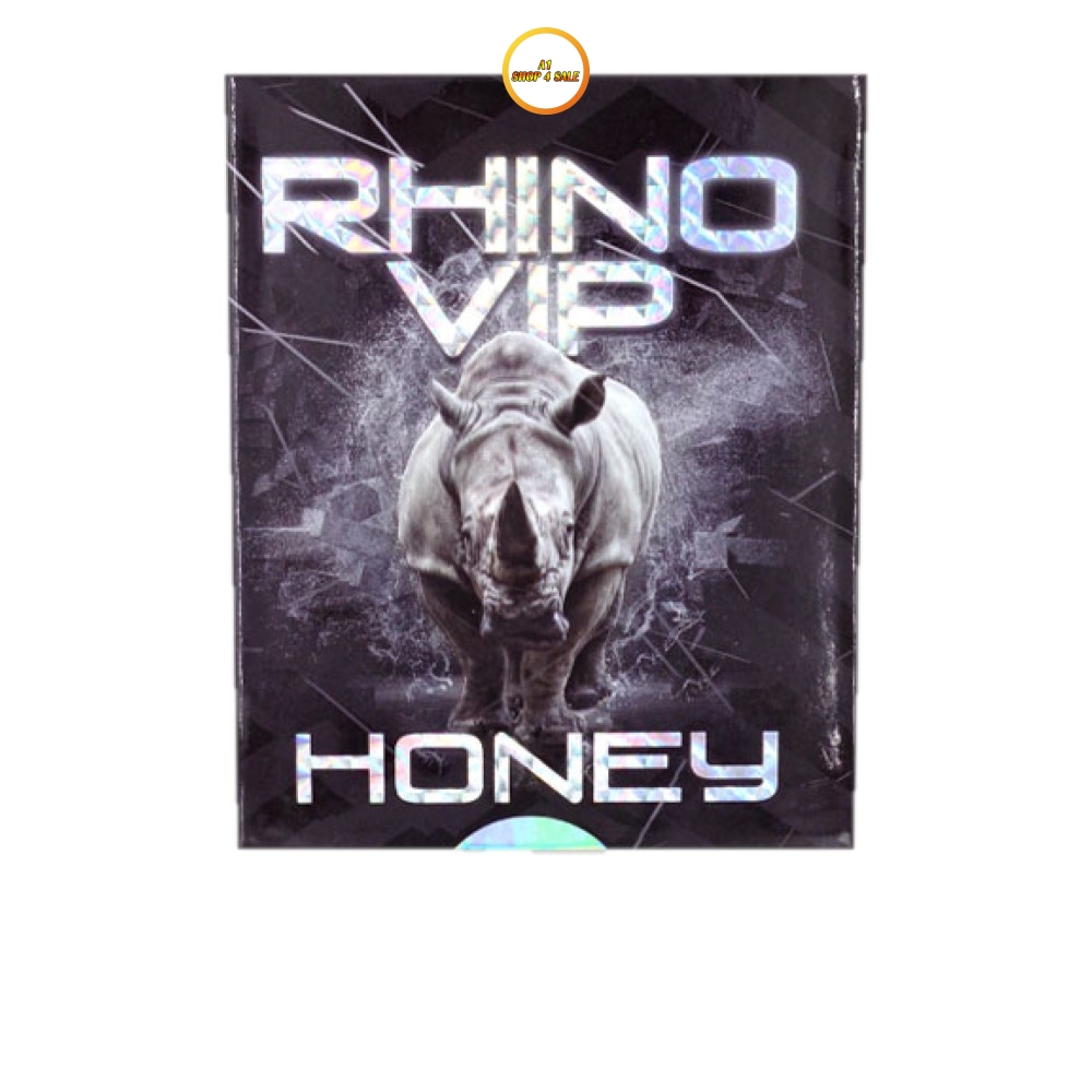 Rhino Vip Honey 5 Sachet Pack