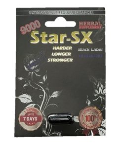 Star X Black 9000 5 Pill Pack