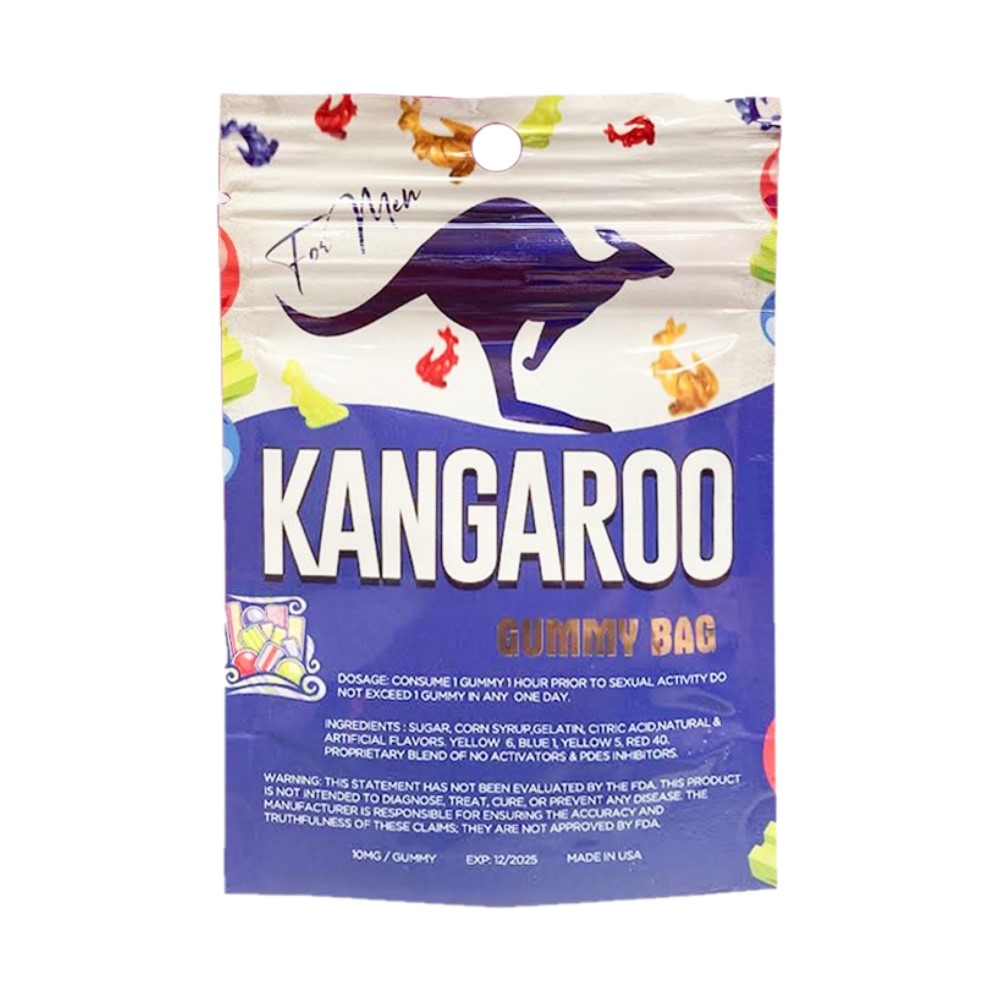 Kangaroo Blue For Him Gummy 3 Pack (6 Gummies)