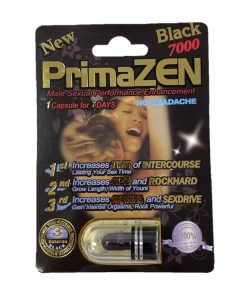 Prima Zen Black 7000 5 Pill Pack
