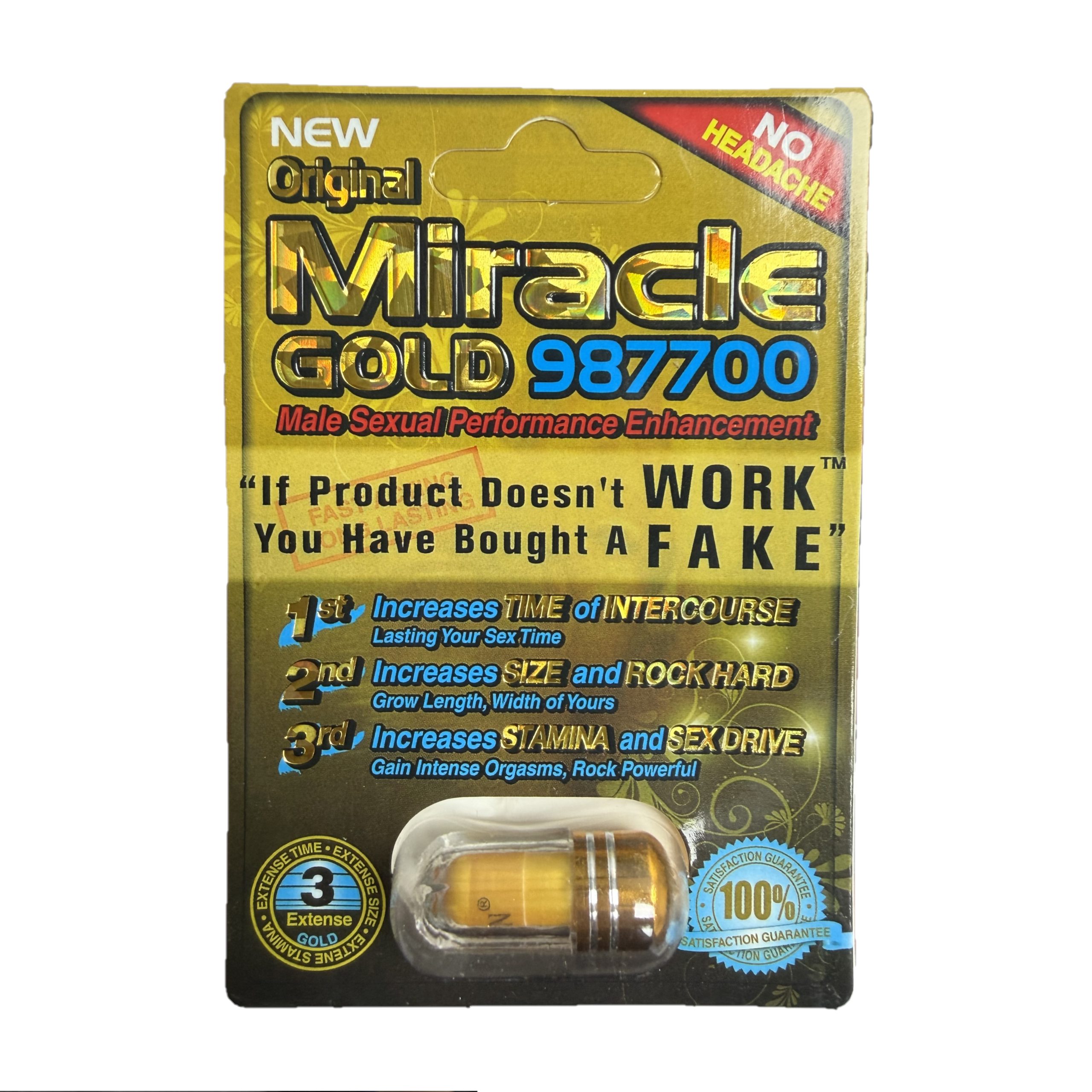 Miracle Gold 987700 5 Pill Pack